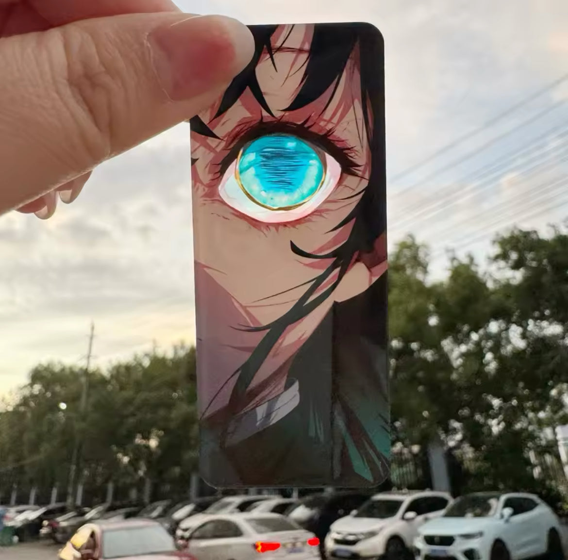 Demon Slayer Reflective Keychains