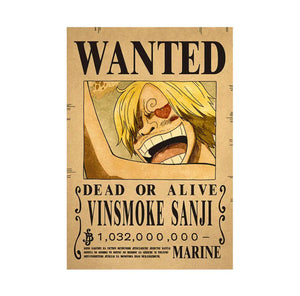 One Piece Bounty Poster