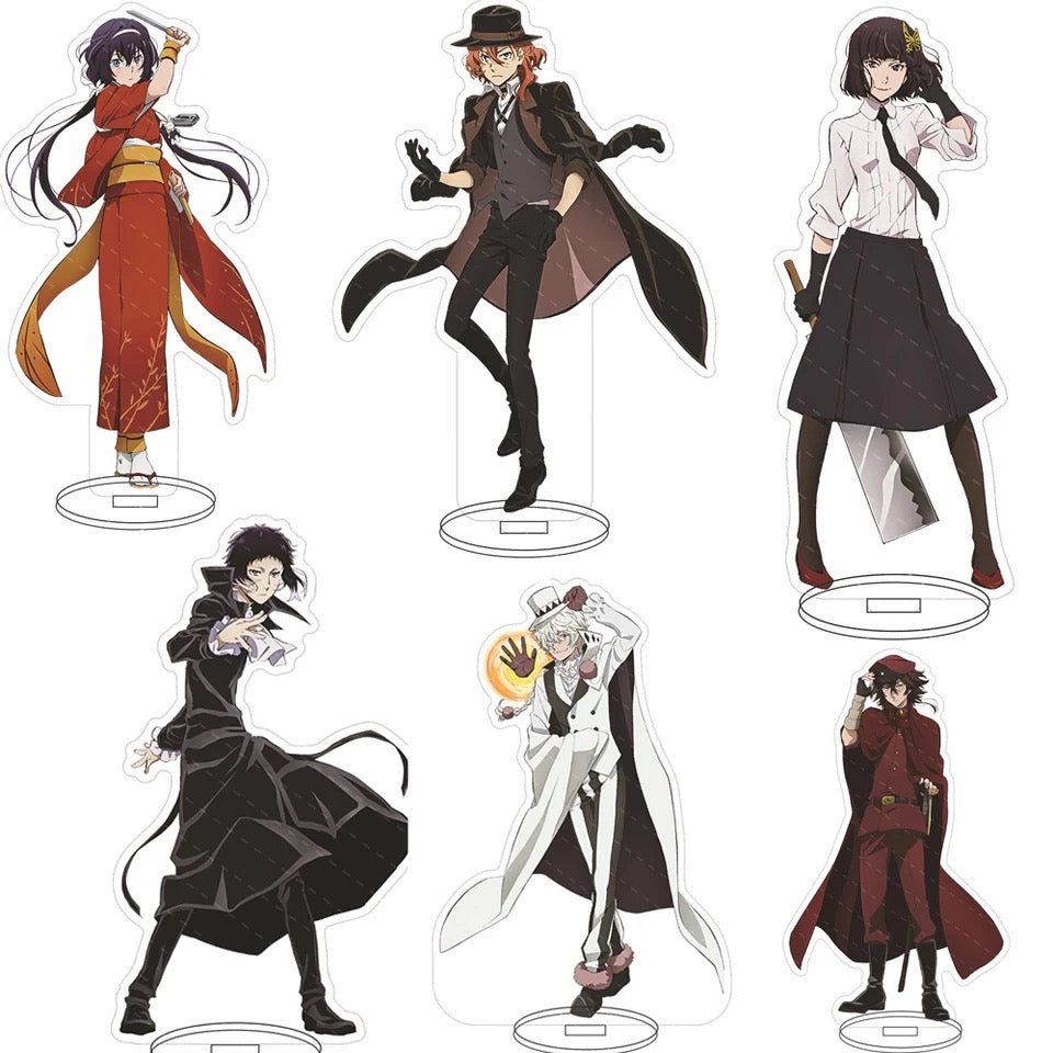 Bungo Stray Dogs acrylic stands