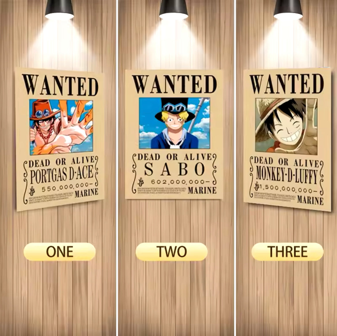 Onepiece 3D Poster (1)