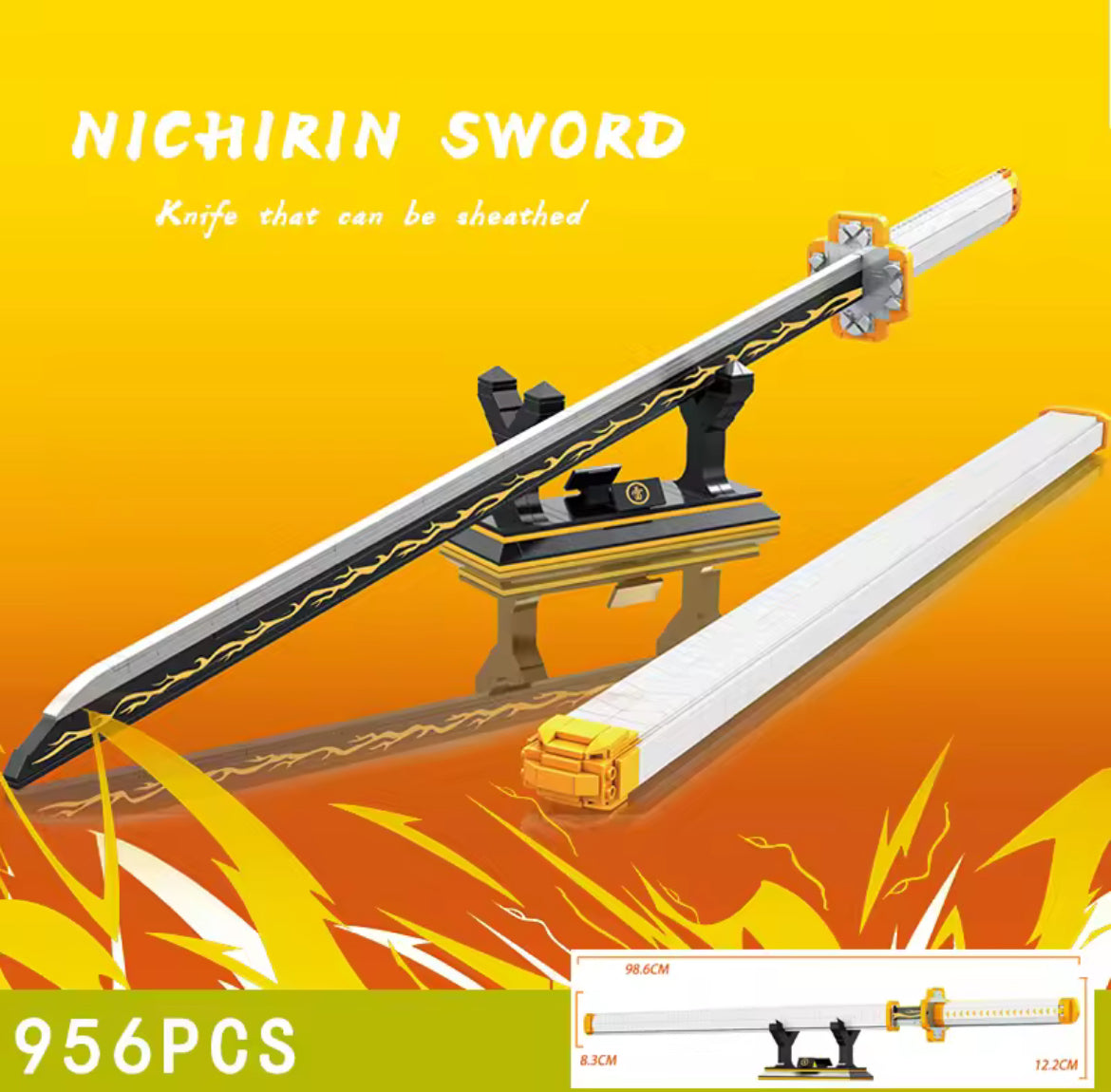 Zenitsu Lego Nichirin Set