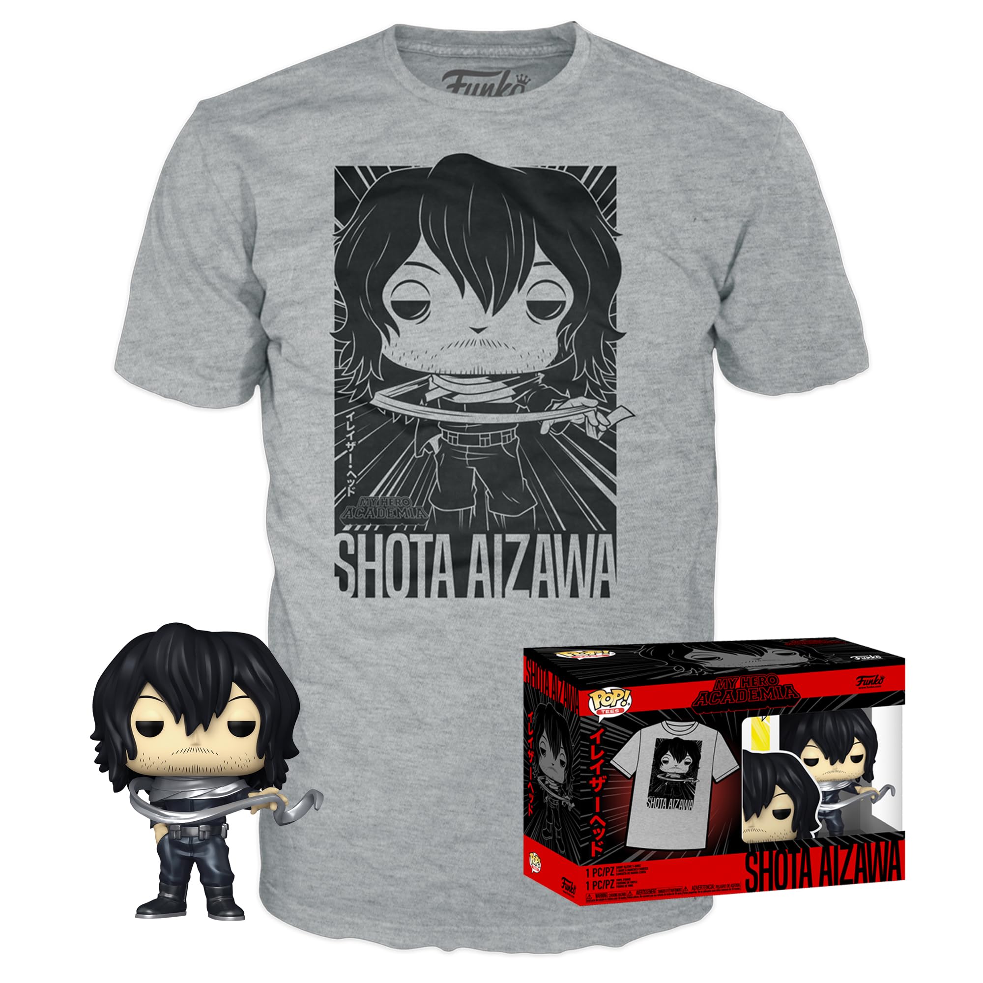 Aizawa Funko Pop + T-Shirt set