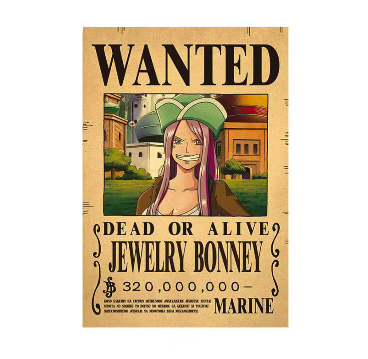 One Piece Bounty Poster