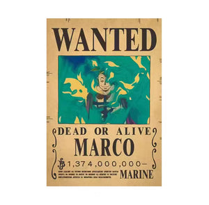 One Piece Bounty Poster