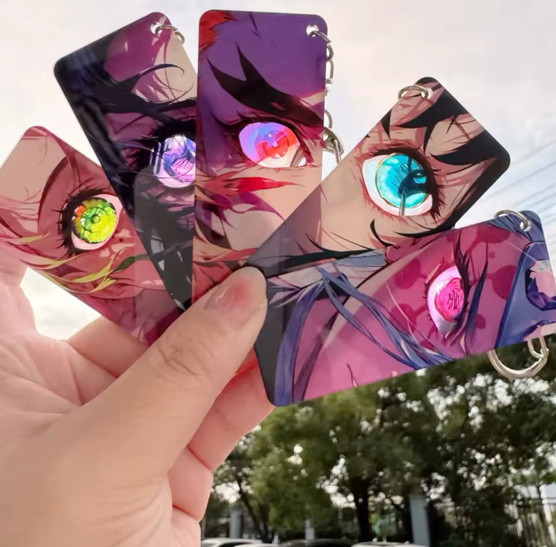 Demon Slayer Reflective Keychains