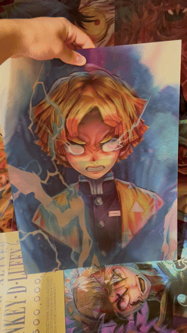 Demon Slayer 3D Poster(1)